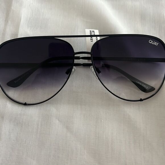 Quay Australia NWT high key mini Purple Fade aviator sunglasses - Picture 7 of 9